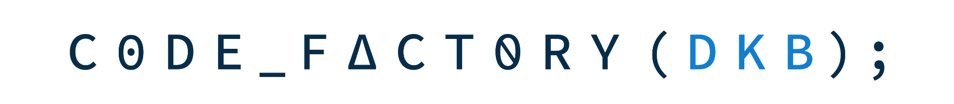 DKB Code Factory logo